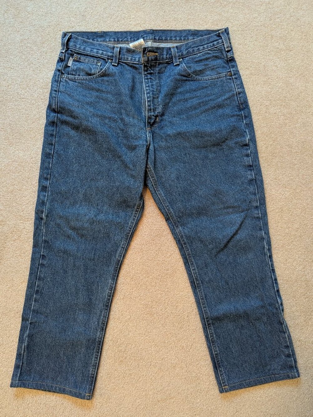 Carhartt Traditional Fit Jeans (hemmed to 38x29)